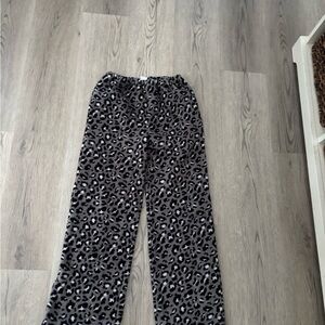 Kids Leopard Print Pajama Pants